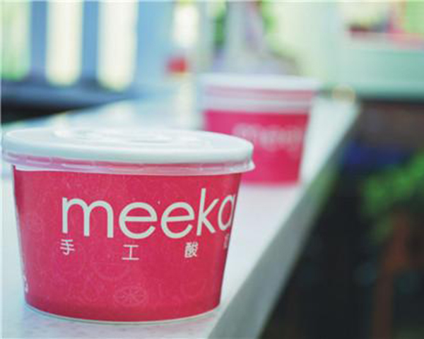 meeka手工酸奶加盟门店