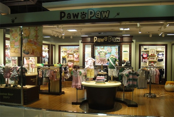 pawinpaw童装加盟店