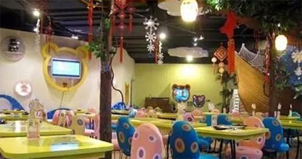 精灵王国儿童主题餐厅加盟店