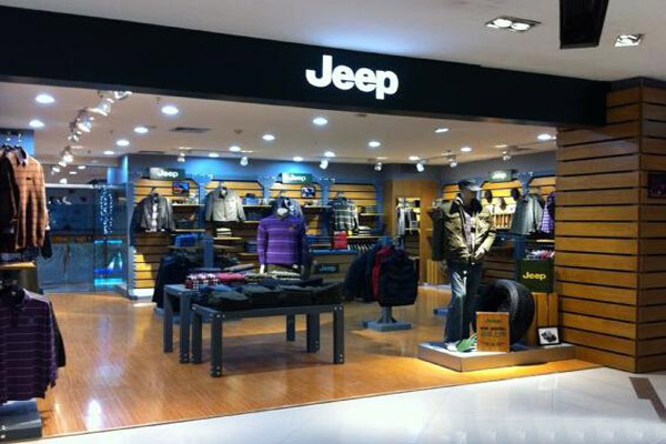 jeep男装店加盟店