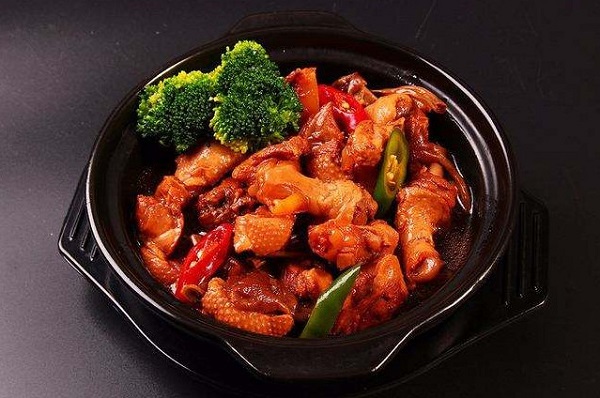 中肴黄焖鸡米饭