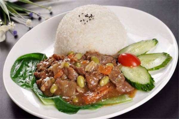 梦岚酸菜鱼牛肉饭