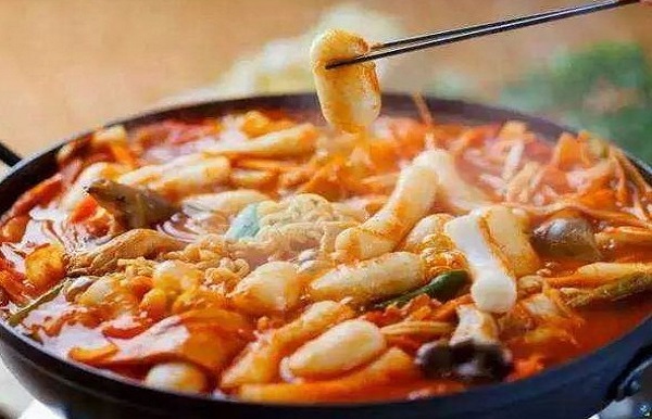 豆米韩国年糕火锅