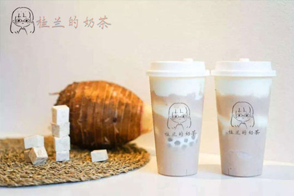 桂兰的奶茶加盟店