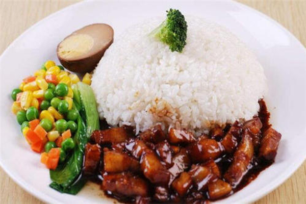 外婆家卤肉饭
