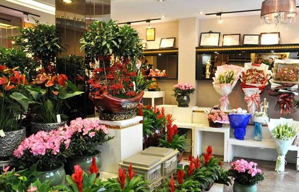 鲜花店
