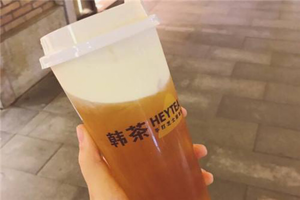 韩茶加盟费