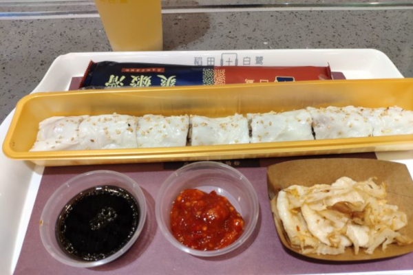 稻田白鹭·原生稻石磨肠粉