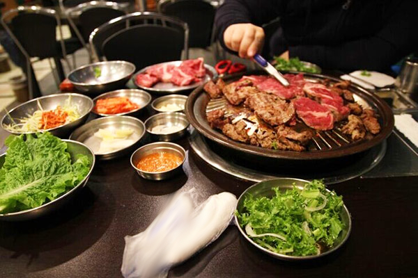 韩国自助烤肉