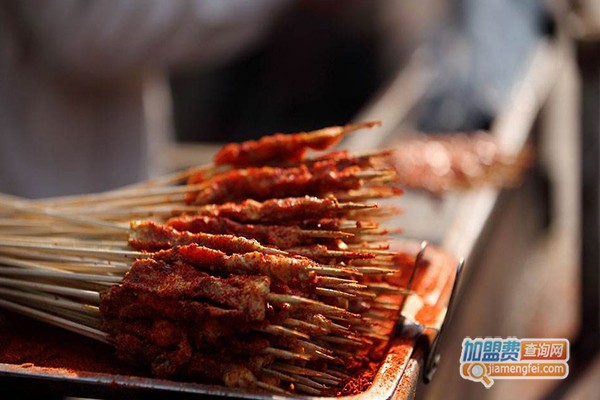 油炸羊肉串