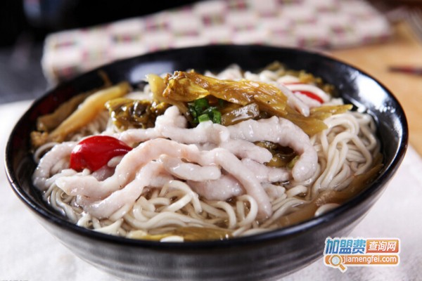 酸菜肉丝面加盟店