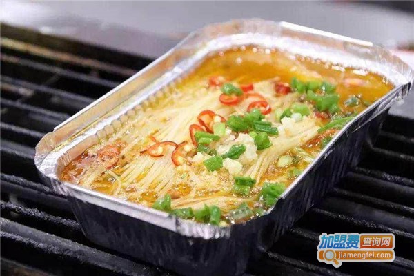 鲜粉缘海鲜遇上烤粉丝加盟店