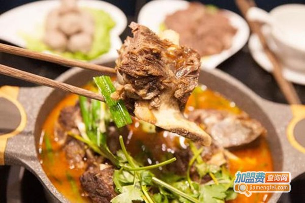 卤牛肉火锅店