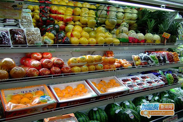 橙意水果超市加盟店