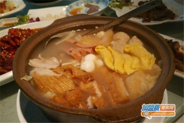 黄家传菜加盟费
