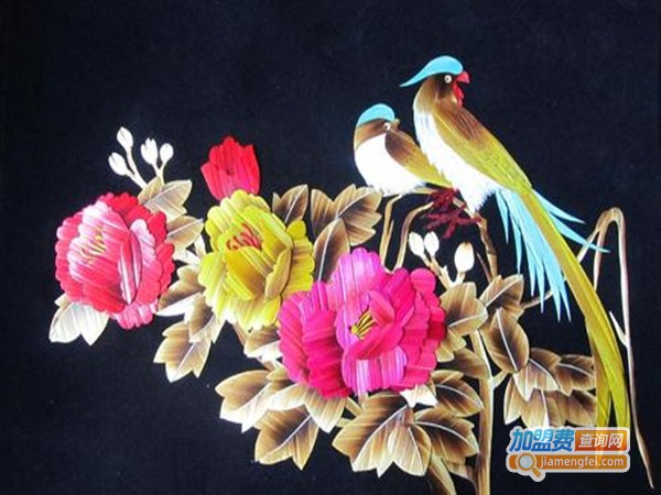 明振麦草画