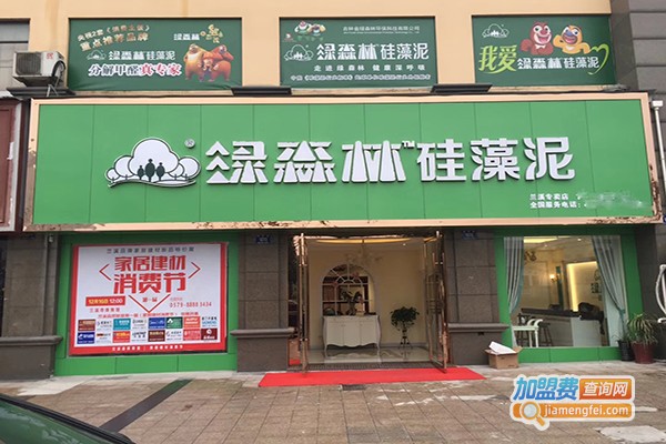 三森美居绿森林硅藻泥加盟门店