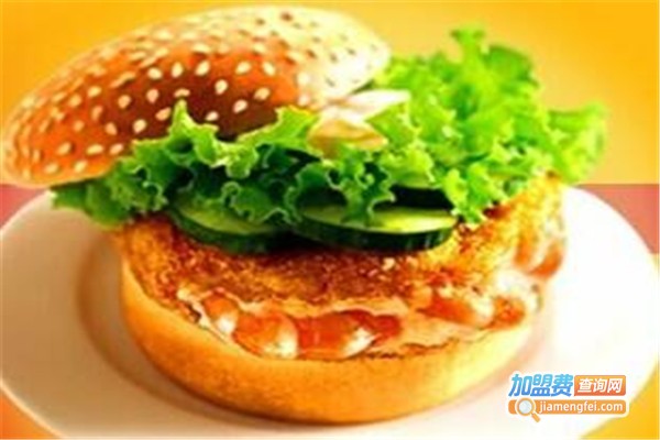 美式牛肉汉堡