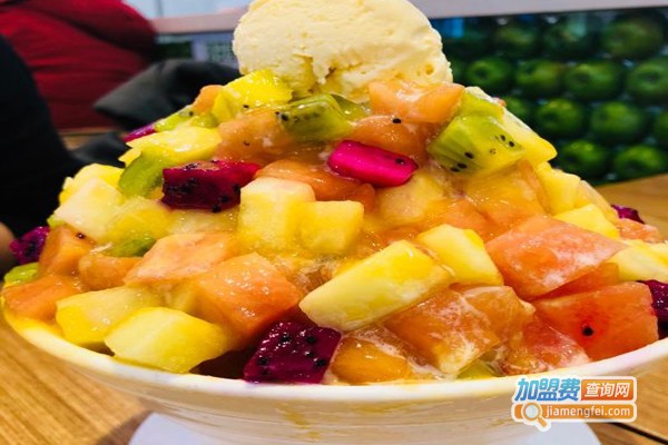 Kissmango水果捞甜品加盟费