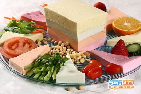 豆乡亲彩色豆腐