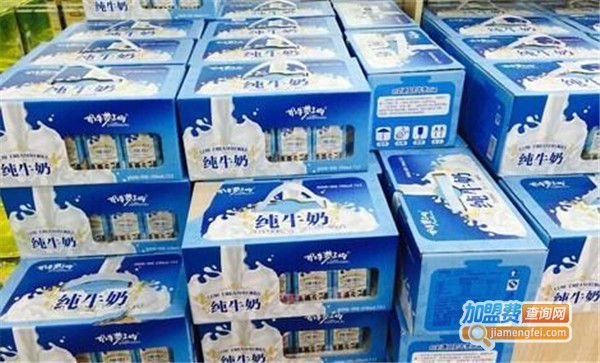 奶牛梦工厂牛奶加盟费