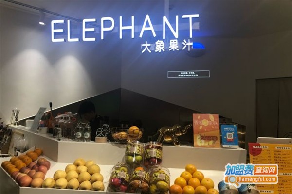 elephant store大象果汁加盟费