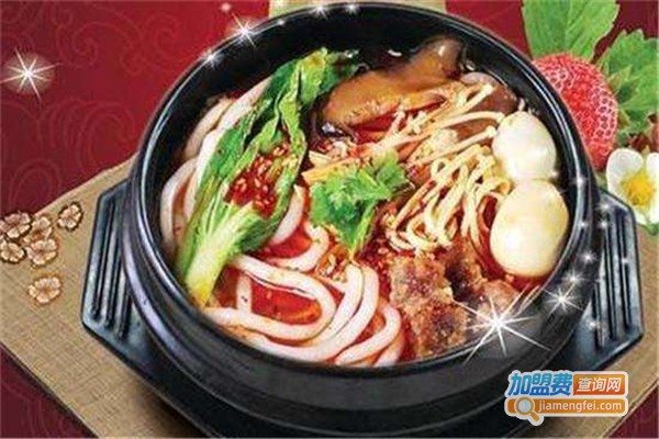 小香锅砂锅土豆粉