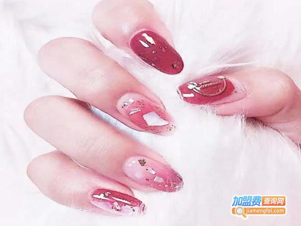 金公主美甲