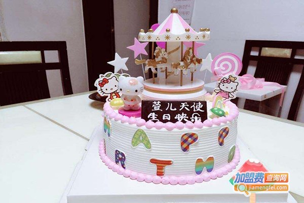 甜蜜城堡生日蛋糕主题店加盟