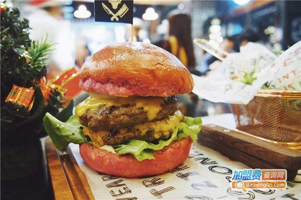 粉红汉堡charlies