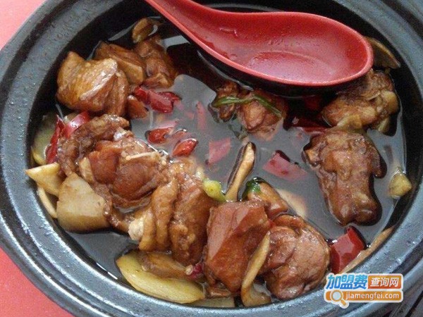 爆规矩黄焖鸡米饭