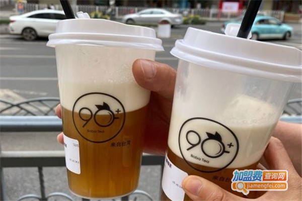 90+Boba Tea台湾奶茶