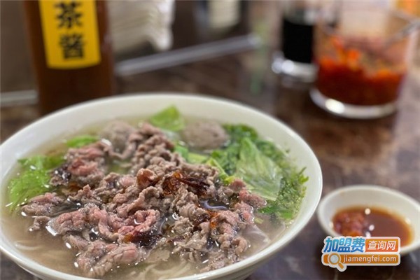 旁π牛肉粿条汤加盟费