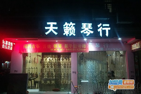 天籁琴行加盟费
