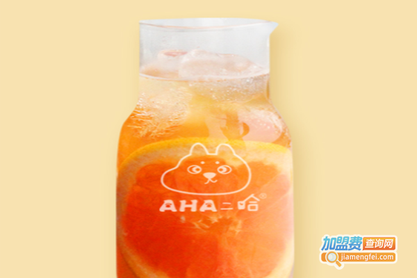 aha二哈奶茶加盟费