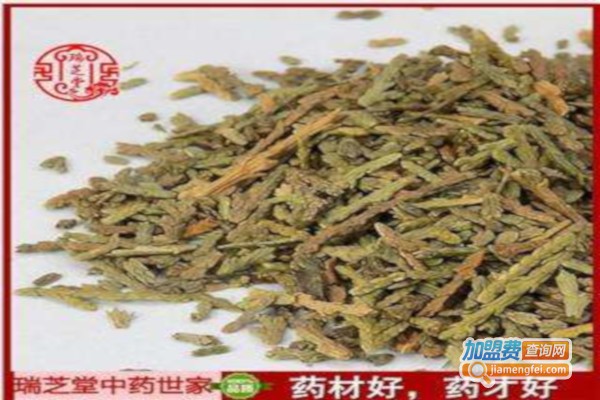 瑞芝堂加盟费