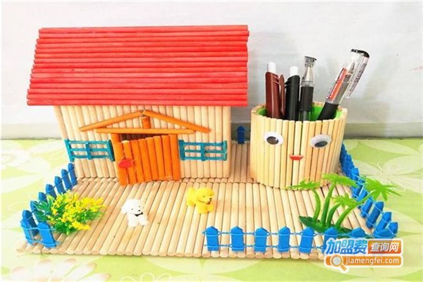 圆笔儿童益智手工加盟费