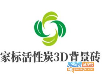 家标活性炭3D背景砖加盟