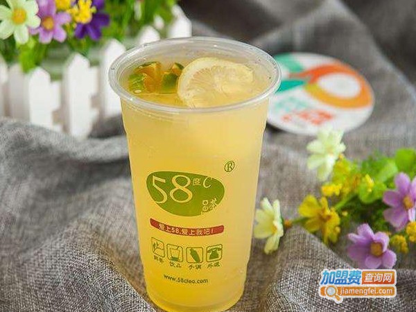 58度c奶茶加盟费