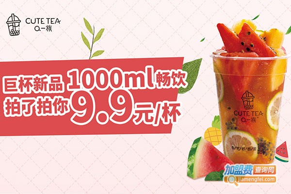q一族奶茶店加盟费