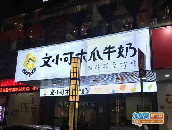 文小可木瓜牛奶