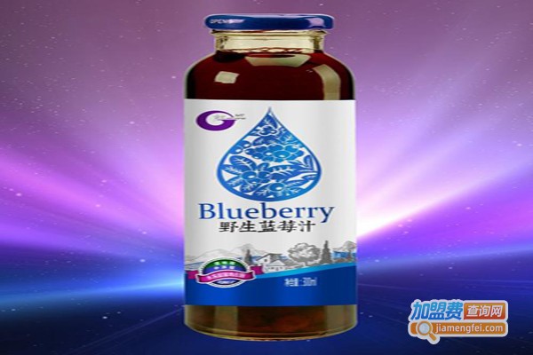 野生蓝莓饮料加盟费
