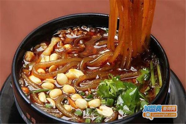 兜来烤饼酸辣粉