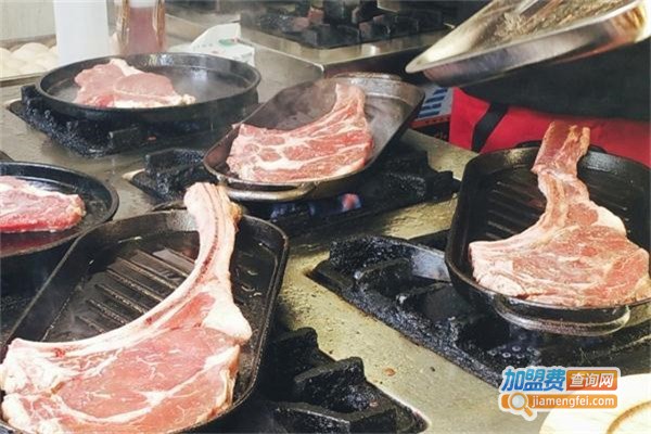 成都街头牛排