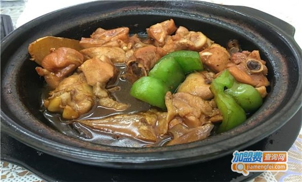 西天尾黄焖鸡米饭