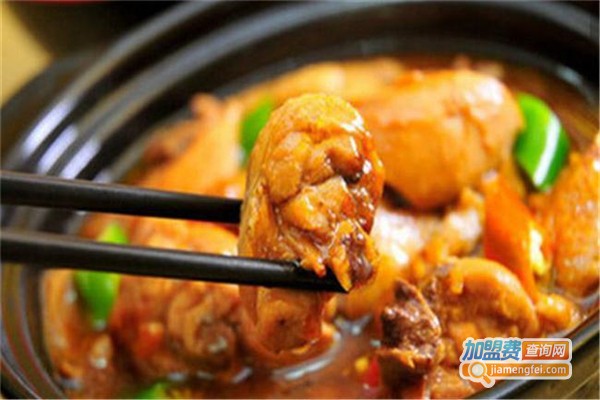 蒸碗黄焖鸡米饭