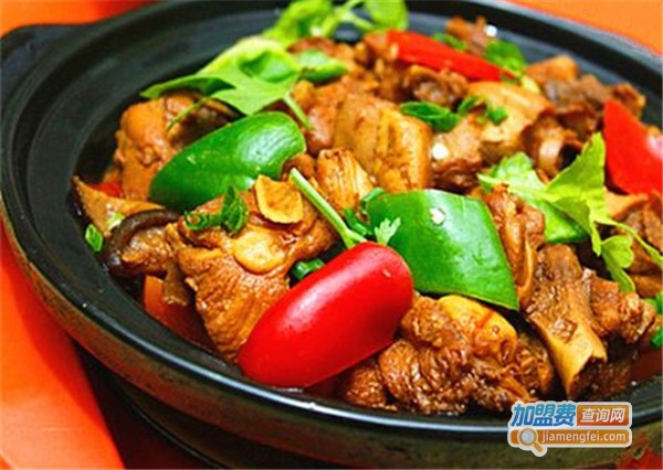 铁心桥黄焖鸡米饭