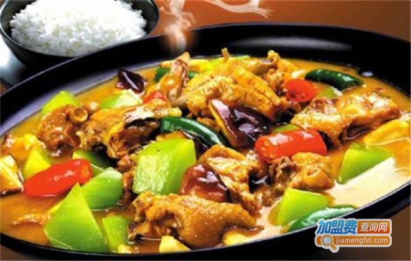 味小福黄焖鸡米饭