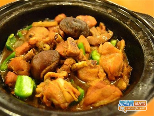 西天尾黄焖鸡米饭