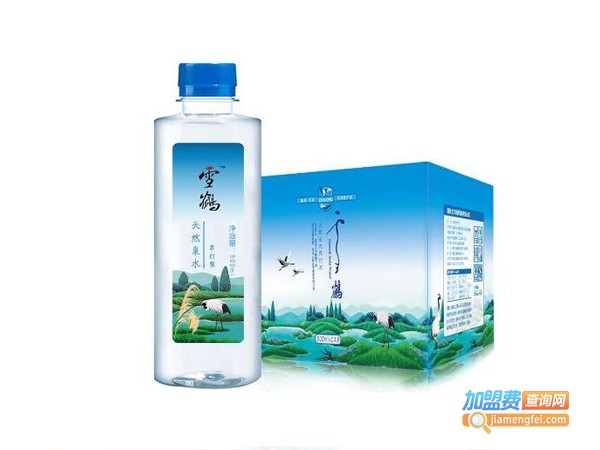 雪鹤天然苏打水